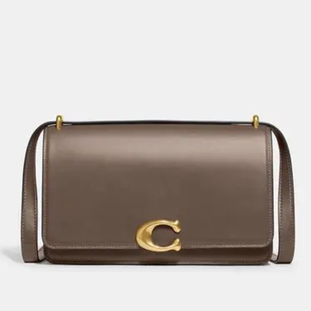 Coach Bandit Should Bag Dark Stone Brass Hardware